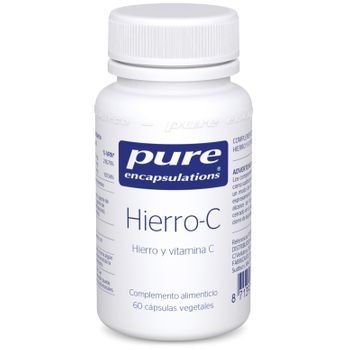 Pure Encapsulations Hierro-c 60 Cápsulas