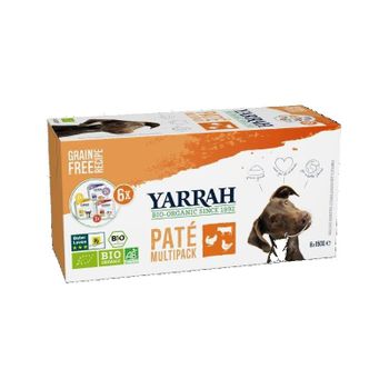 Multipack Paté (pollo, Pavo,ternera) Bio Yarrah 6uds X 150 G