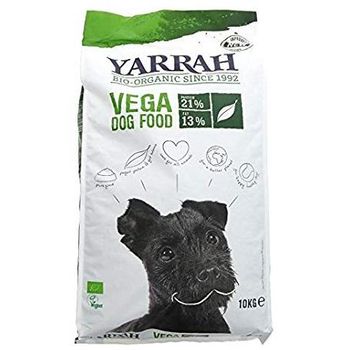 Pienso Vegano Con Proteína Para Perros Bio Yarrah 10 Kg