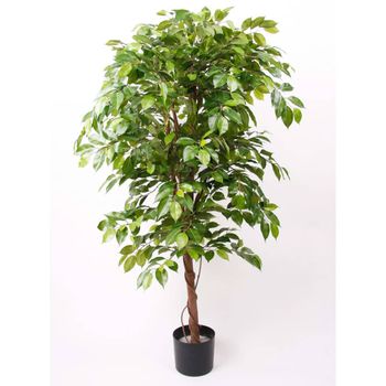 Ficus Vid Artificial Deluxe En Maceta 140 Cm Emerald