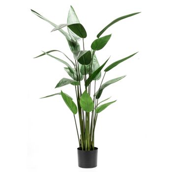 Emerald Planta Heliconia Artificial 125 Cm Verde 419837