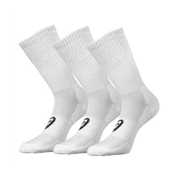 Calcetines Asics 3ppk Crew Sock Blanco 128064 Talla 43/46