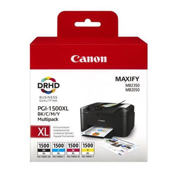 Canon Cartucho Multipack Pgi-1500xl C/m/y/bk