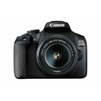 Canon Eos 2000d Black Kit Ef-s 18-55mm F3.5-5.6 Is Ii