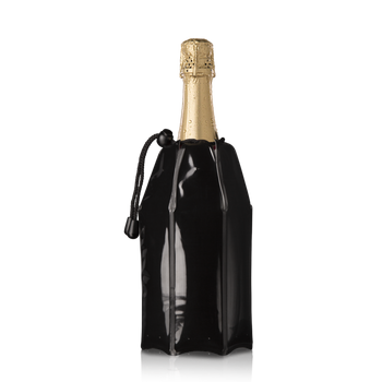 Enfriador Activo Para Botellas De Cava Vacu Vin Negro