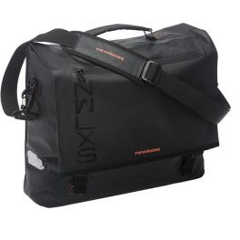 New Looxs Alforja Varo Messenger 20l Impermeable Poliester 420d Negro Con Reflectantes (43x28x17 Cm)