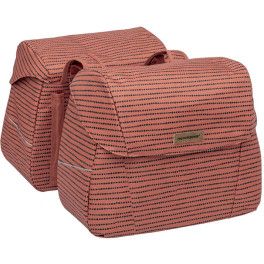 New Looxs Alforja Joli Nomi 37l Impermeable Poliester Rojo Con Reflectantes (38x30x18 Cm)