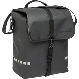 New Looxs Alforja Odense 17.5l Impermeables Negro Con Reflectantes (38x32x16 Cm)