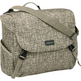 New Looxs Bolsa Mondi Joy 18.5l Impermeable Poliester Beige Con Reflectantes (36x16x32 Cm)