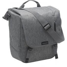 New Looxs Alforja Nova 16l Impermeable Gris Con Reflectantes (35x33x14 Cm)