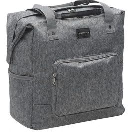 New Looxs Alforja Camella Nova 24.5l Impermeable Poliester Gris Con Reflectantes (36x26x19 Cm)