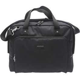 New Looxs Alforja Postino Nova 18l Impermeable Algodon/poliester Negro (40x30x14 Cm)