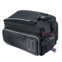 Basil Bolsa Portaequipaje Sport Design Mik Negro 7-15 L