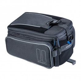 Basil Bolsa Trasera Sport Design Trunkbag+placa Adaptadora Mik Impermeable 7-15l Gris