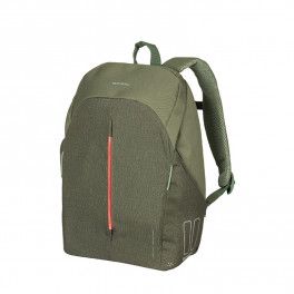 Basil Mochila B-safe Commuter 13l Antirrobo Puerto Carga Usb Hook-on Luz Led Nordlicht Verde Oliva