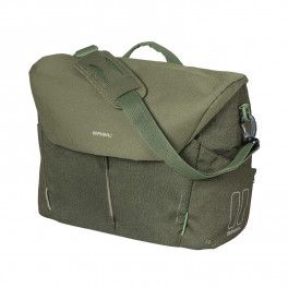 Basil Bolsa B-safe Commuter 17l Puerto Carga Usb Hook-on Luz Led Nordlicht Verde Oliva