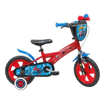 Bicicletas Infantiles Niños 3-8 Años Con Ruedines Y Cesta Color: Morado, 12 Pulgadas con Ofertas en Carrefour