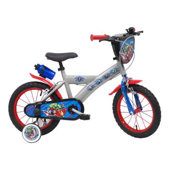 Patrulla Canina Bicicleta infantil 40,64cm. (16 pulgadas) cuadro de acero,  frenos Caliper y ruedines patrulla canina