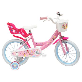 Bicicleta Niña 16 Pulgadas Disney Princess 5-7 Años