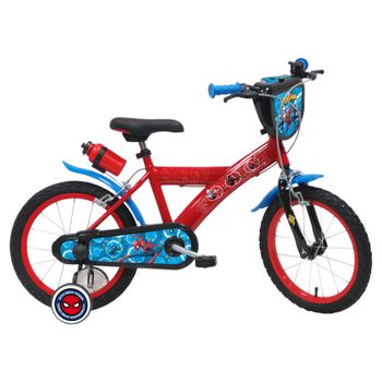 Bicicleta Niño 16 Pulgadas Spider-man 5-7 Años