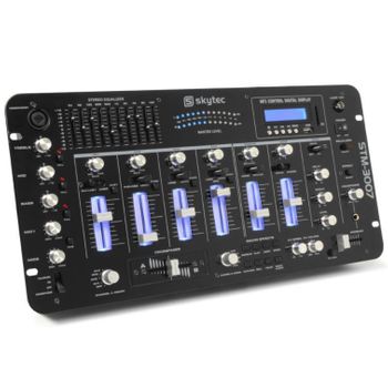 Skytec 172.736 Stm-3007mesa Mezclas Mezclador Dj 6 Canales Barato