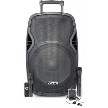 Vonyx 170.338 Ap1500pa Altavoz Portatil Bateria Comprar