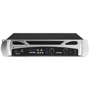 Vonyx Vpa600 Pa Amplifier 2x 300w Reproductor Multimedia Con Bluetooth