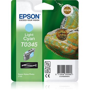 Epson Chameleon Cartucho T0345 Cian Claro