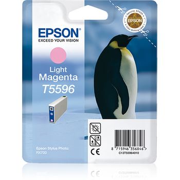 Epson Penguin Cartucho T5596 Magenta Claro