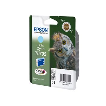 Epson - Owl Cartucho T0795 Cian Claro