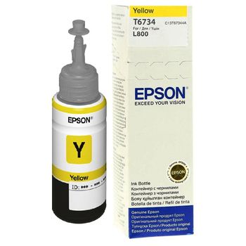 Epson T6734 Cartucho De Tinta 1 Pieza(s) Original Rendimiento Estándar Amarillo