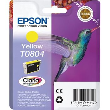 Epson - Hummingbird Cartucho T0804 Amarillo