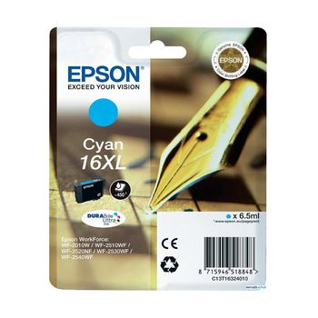 Epson 16xl C Cartucho De Tinta Original Cian