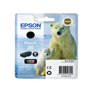 Epson 26 Cartucho De Tinta Original Negro