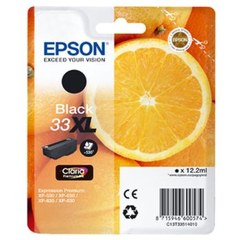 Epson Oranges C13t33514010 Cartucho De Tinta Original Negro 1 Pieza(s)