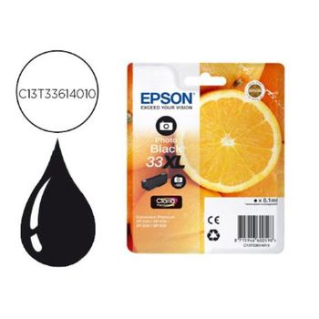 Ink-jet Epson 33 Xl Expression Premium Xp530 / 630 / 635 / 830 Negro 8,1 Ml