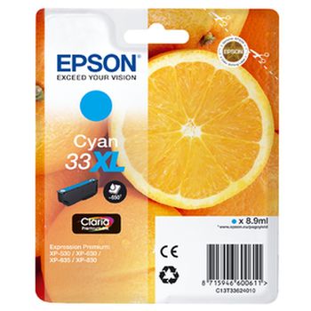 Epson Oranges C13t33624010 Cartucho De Tinta Original Cian 1 Pieza(s)