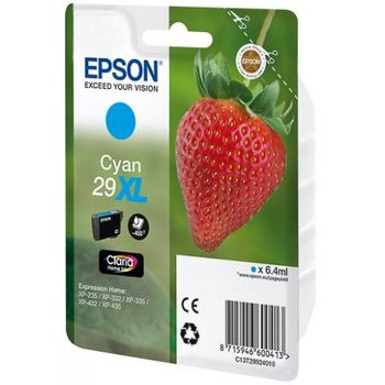 Epson - Strawberry 29xl C Cartucho De Tinta 1 Pieza(s) Original Alto Rendimiento (xl) Cian