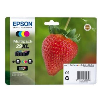 Cartucho De Tinta Original Epson C13t29964010 Negro Amarillo Cian Magenta