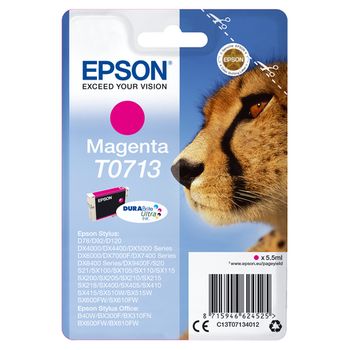 Epson Cartucho T0713 Magenta (etiqueta Rf)