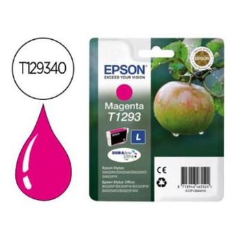 Ink-jet Epson Stylus T1293 Magenta Sx420w / 425w / Office Bx305f / Bx320f -alta Capac...