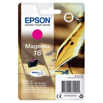 Epson Pen And Crossword Cartucho 16 Magenta (etiqueta Rf)