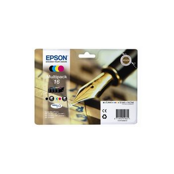 Epson - C13t16264022 3.1ml 5.4ml 175páginas 165páginas Negro, Cian, Magenta, Amarillo Cartucho De Tinta