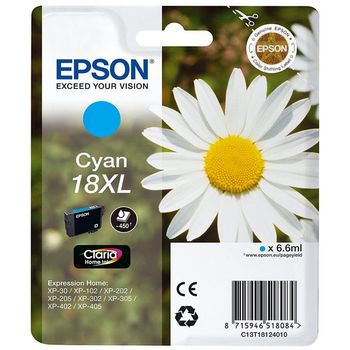 Tinta Epson 18xl Cian