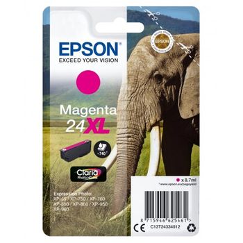Epson - Elephant Cartucho 24xl Magenta (etiqueta Rf)