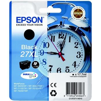 Epson Pack De 1 Cartucho 27xl - Negro - Alta Capacidad 17.7ml