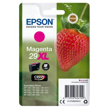 Epson - Strawberry Singlepack Magenta 29xl Claria Home Ink - C13t29934022