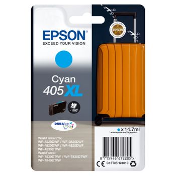 Epson 405xl Cartucho De Tinta 1 Pieza(s) Original Alto Rendimiento (xl) Cian