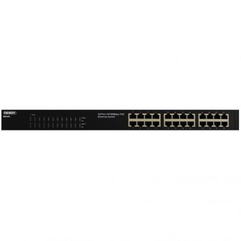 Eminent - Em4434 Unmanaged Network Switch Fast Ethernet (10/100) Energía Sobre Ethernet (poe) Negro Switch