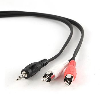 Gembird - Cable Audio Jack 3.5 A 2 X Rca 5mts